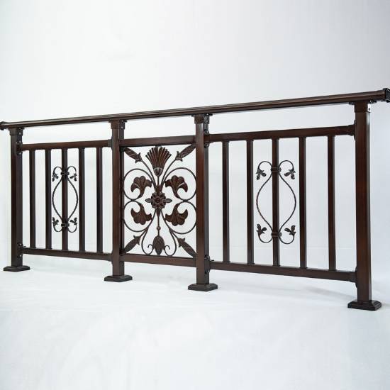 Picture of Wrought Iron and Aluminium Balustrade, Indoor and Outdoor Fence, Aluminium Alloy Balcony Handrail