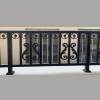 Picture of Aluminium Alloy Villa Balcony Railing and Courtyard Fence, Indoor Wrought Iron Style and Outdoor Railing