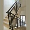 Picture of Customisable Zinc Steel Stair Handrail, Aluminium Alloy Balcony Railing for Loft and Bay Window, Villa Corridor Fence