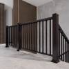 Picture of Customisable Zinc Steel Stair Handrail, Aluminium Alloy Balcony Railing for Loft and Bay Window, Villa Corridor Fence