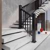 Picture of Customisable Zinc Steel Stair Handrail, Aluminium Alloy Balcony Railing for Loft and Bay Window, Villa Corridor Fence