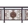 Picture of Aluminium Alloy Garden Villa Loft Handrail Fence, Square Tube Aluminium Railing, Anti-Climb