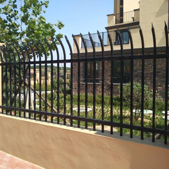 Picture of Zinc Steel Villa Boundary Fence, Rural Courtyard Fencing, Outdoor Aluminium Alloy Railing, Anti-Climb