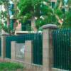 Picture of Zinc Steel Fence, Anti-Corrosion Garden Railing, Anti-Climb Anti-Collision Courtyard Fencing