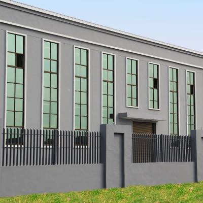 Zinc Steel Fence, Anti-Corrosion Garden Railing, Anti-Climb Anti-Collision Courtyard Fencing