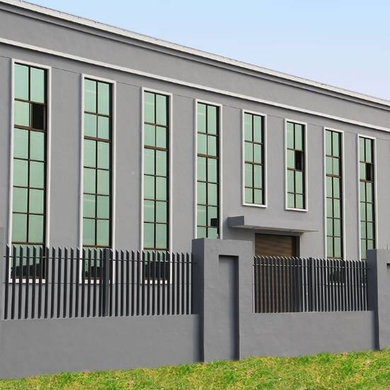 Picture of Zinc Steel Fence, Anti-Corrosion Garden Railing, Anti-Climb Anti-Collision Courtyard Fencing