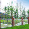 Picture of Galvanised Steel Safety Fence, Anti-Climb Anti-Collision Courtyard Balustrade