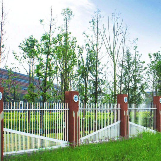 Picture of Galvanised Steel Safety Fence, Anti-Climb Anti-Collision Courtyard Balustrade