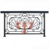 Picture of Zinc Steel Indoor Balcony Fence and Railing, Safety Barrier for Estates, Windproof and Anti-Theft