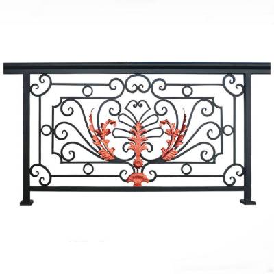 Zinc Steel Indoor Balcony Fence and Railing, Safety Barrier for Estates, Windproof and Anti-Theft