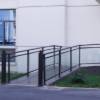Picture of Glass Balustrade Handrail with Zinc Steel Posts and Toughened Glass, Aluminium Balcony Railing