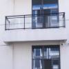 Picture of Glass Balustrade Handrail with Zinc Steel Posts and Toughened Glass, Aluminium Balcony Railing