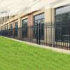 Picture of Outdoor Zinc Steel Perimeter Fence, Wrought Iron Style Metal Security Fencing, Aluminium