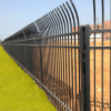 Picture of Zinc Steel Fence Railing for Gardens, Schools and Parks, Iron Palisade Safety Barrier