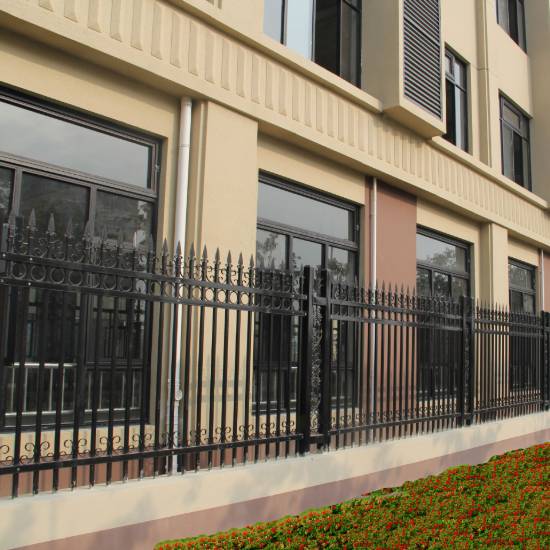 Picture of Modular Galvanised Steel Fence, Aluminium Balustrade, Outdoor Villa Iron Fencing