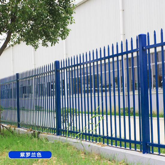 Picture of Galvanised Steel Picket Fence, Garden Balustrade, Construction Safety Barrier