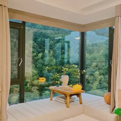 Picture of Large Glass Thermal Break Aluminium Soundproof Casement Window System for Bedroom and Living Room