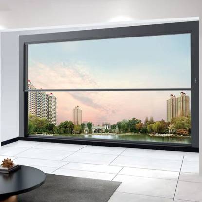 Picture of Smart Electric Thermal Break Aluminium Lift-Up Window for Balcony, Automatic Villa Window