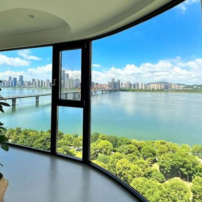 Picture of Customisable Aluminium Casement Windows, Soundproof Glass, Floor-to-Ceiling Thermal Break System Windows
