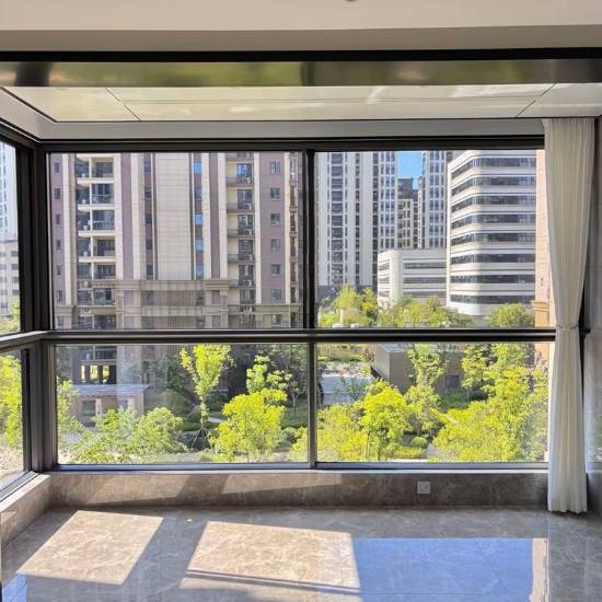 Picture of Thermal Break Aluminium Sliding Window System, Slim Frame, Floor-to-Ceiling, Balcony