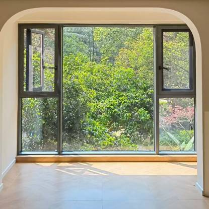 Picture of Soundproof Thermal Break Aluminium Casement Window System, Security Frame for Balcony and Living Room, Heat-Insulating