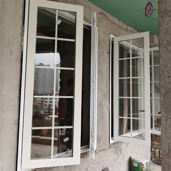 Picture of uPVC Casement Windows, Soundproof and Thermal Insulated, Customisable Floor-to-Ceiling Balcony Enclosure Grid Windows