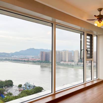 Picture of Customisable Thermal Break Aluminium System Windows for Villas and Self-Built Rural Homes, Floor-to-Ceiling Casement