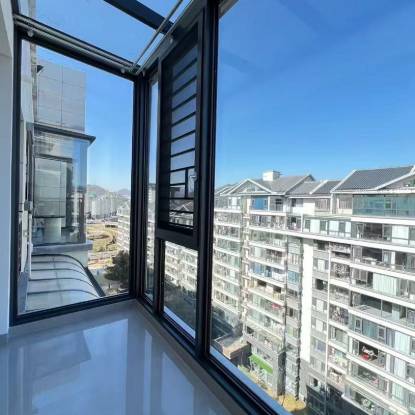 Picture of Premium Thermal Break Aluminium Balcony Windows, Street-Facing, Double Laminated Glass Soundproof System Windows
