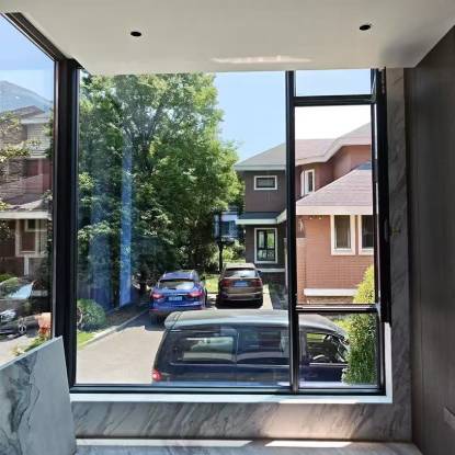 Picture of Thermal Break Aluminium Soundproof Casement Window, Floor-to-Ceiling, for Villas