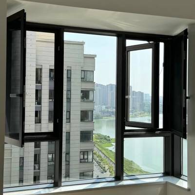 Custom Thermal Break Aluminium Casement Windows and Doors, Soundproof System Window