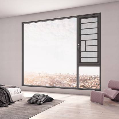 Picture of Thermal Break Aluminium Inward-Opening Casement Window, Floor-to-Ceiling, Soundproof Glass