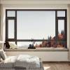 Picture of Customisable Thermal Break Aluminium Soundproof Casement Window, Floor-to-Ceiling, Balcony