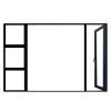 Picture of Customisable Thermal Break Aluminium Soundproof Casement Window, Floor-to-Ceiling, Balcony