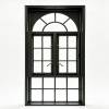 Picture of Customisable Thermal Break Aluminium French Retro Arched or Square Casement Window, Entry Divider Ventilation Window
