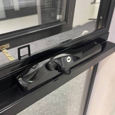 Aluminium Awning Window, Waterproof, Soundproof, Crank Operated, NFRC Certified, Outward Opening