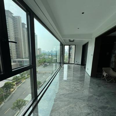 Soundproof Thermal Break Aluminium Casement Window System, Floor-to-Ceiling, Security Grade