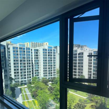 Picture of Custom Thermal Break Aluminium Casement Window, Floor-to-Ceiling Balcony, Security