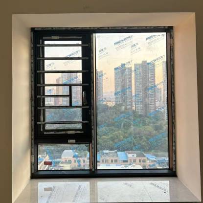 Picture of Customisable Thermal Break Aluminium Soundproof Double Glazed Casement Window, Floor-to-Ceiling