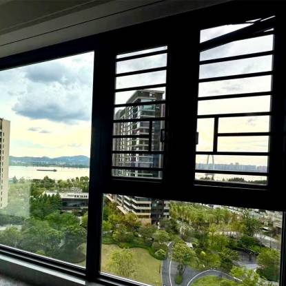 Picture of Customisable Thermal Break Aluminium Casement Windows for Apartments, Soundproof, Floor-to-Ceiling Balcony Enclosure