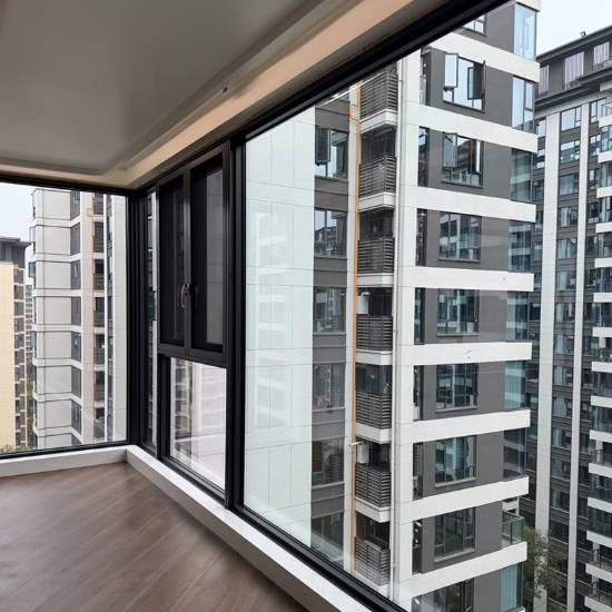 Picture of Customisable Thermal Break Aluminium Doors and Windows, Soundproof Floor-to-Ceiling Casement System Windows