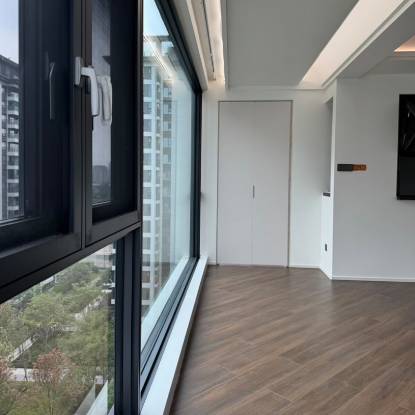 Picture of Customisable Thermal Break Aluminium Soundproof Casement System Windows, Heat Insulating Floor-to-Ceiling