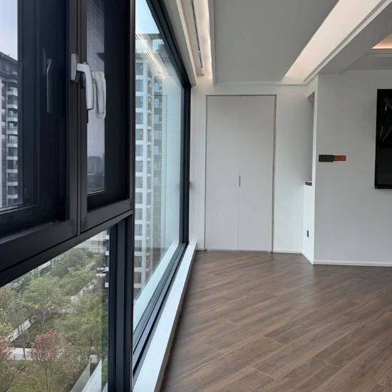 Picture of Customisable Thermal Break Aluminium Soundproof Casement System Windows, Heat Insulating Floor-to-Ceiling