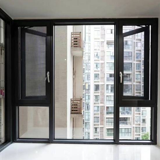 Picture of Thermal Break Aluminium Soundproof Quiet Casement Window System, Bedroom, Floor-to-Ceiling