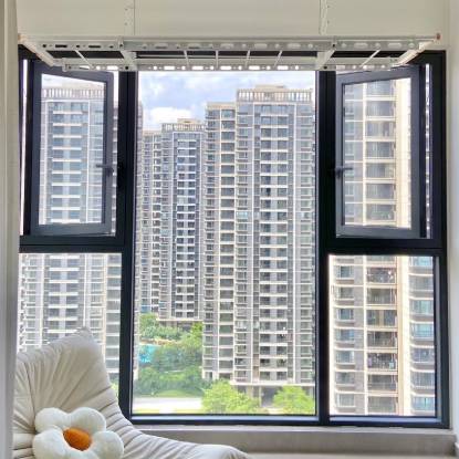 Picture of Custom Thermal Break Aluminium Soundproof Casement Window, Floor-to-Ceiling System Window