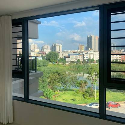 Picture of Thermal Break Aluminium Doors and Windows for Balcony Enclosure, Soundproof Floor-to-Ceiling Windows for Rural Homes