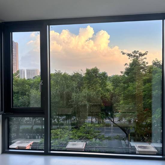 Picture of Customisable Thermal Break Aluminium System Windows, Floor-to-Ceiling and Soundproof Bedroom Casement