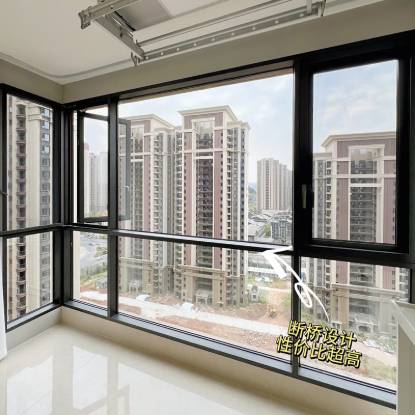 Picture of Customisable Thermal Break Aluminium Casement Window, Soundproof Floor-to-Ceiling