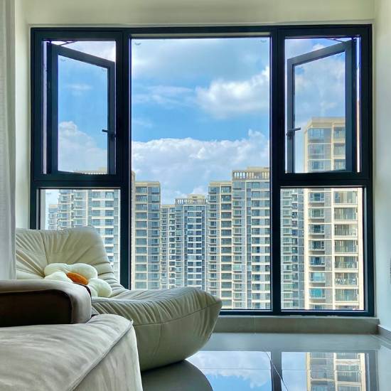 Picture of Customisable Whole-Home Thermal Break Aluminium System Windows for Self-Built Homes, Floor-to-Ceiling Casement