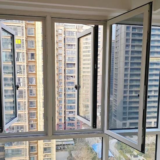 Picture of Customisable Thermal Break Aluminium System Windows for Balcony Enclosure, Soundproof Floor-to-Ceiling Glass Casement
