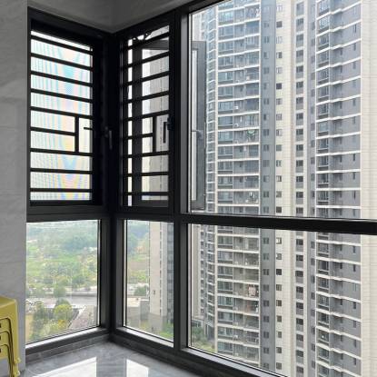 Picture of Customisable Thermal Break Aluminium System Casement Window, Soundproof Floor-to-Ceiling